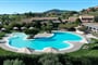 Club House, bazén, Chia, Sardinie