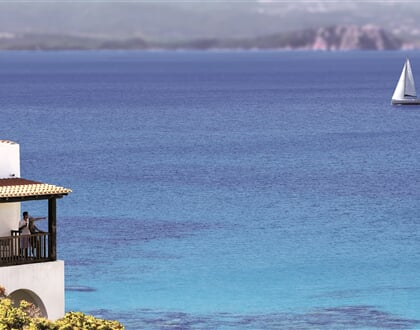 Pokoj s výhledem na moře, Capo Testa - Santa Teresa, Sardinie