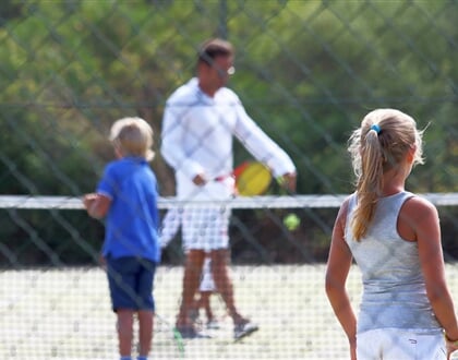 Tenis, Porto Cervo, Costa Smeralda, Sardinie