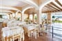 Restaurace Pagoda, Porto Cervo, Costa Smeralda, Sardinie