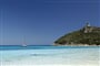 Aragonská věž Porto Giunco, Villasimius, Sardinie