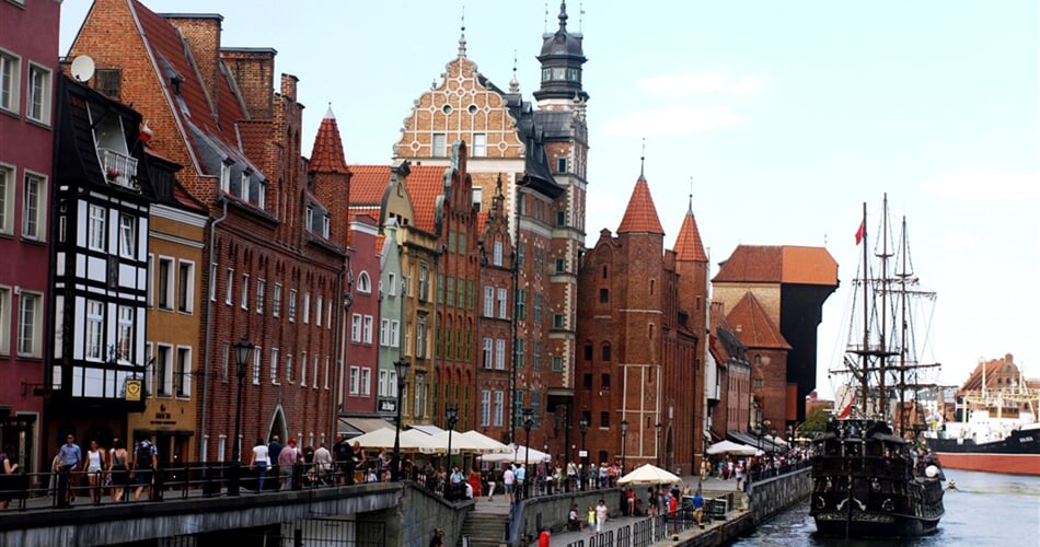 Adventní Gdaňsk a Žurav