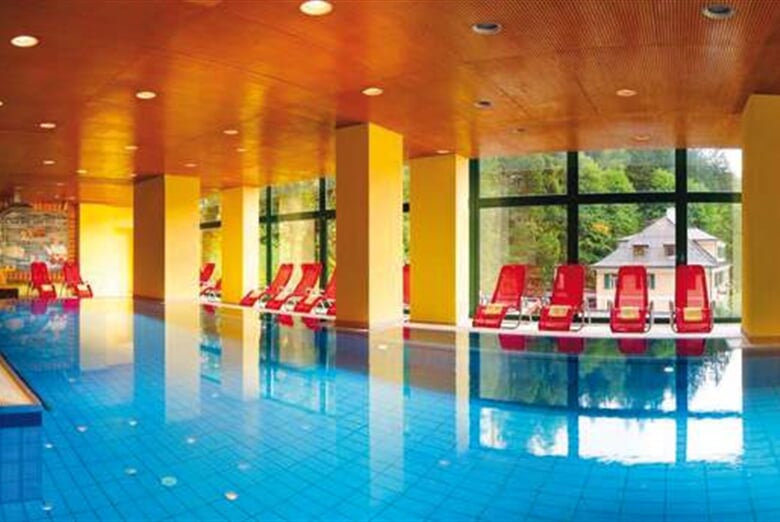 Rakousko Bad gastein bazen