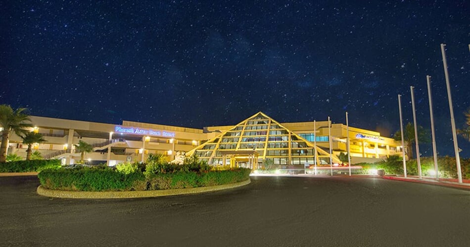 Hotel Pharaoh Azur Resort: fotografie vybavení exteriérů a interiérů ubytování.