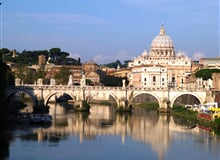 Řím, Vatikán - letecky