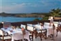 Restaurace TERRAZZA, Isola Rossa, Sardinie