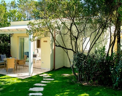 DELUXE BUNGALOW, Santa Margherita di Pula, Sardinie