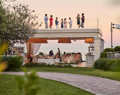 Alfons Schuhbeck restaurant, Santa Margherita di Pula, Sardinie