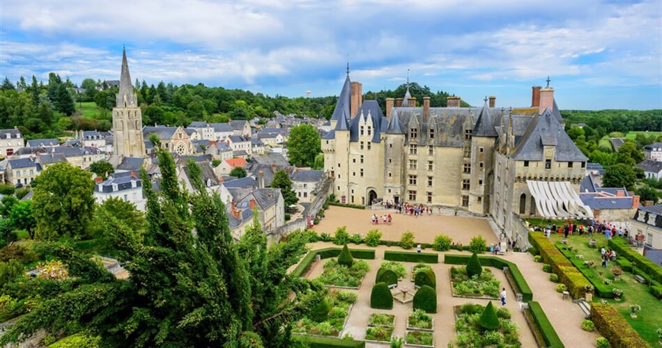 Francie - zámek Langeais