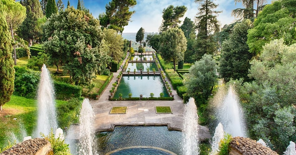 Poznávací zájezd Itálie - Tivoli - Villa d'Este