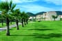 Pohled na hotel, Castiadas, Sardinie