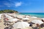 Hotelová pláž, Castiadas, Sardinie