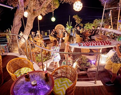 Bar Mahiki, Santa Margherita di Pula, Sardinie