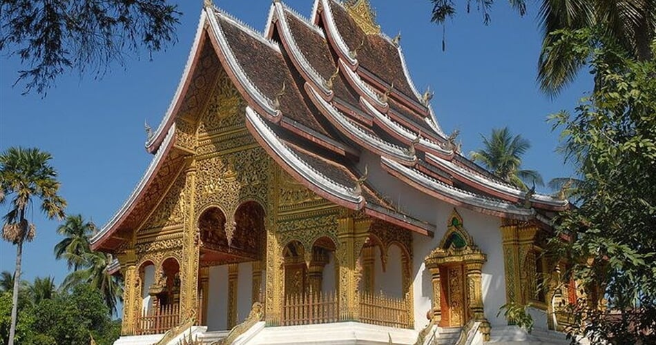 Kambodža - Luang Rabang - komplex královského paláce
