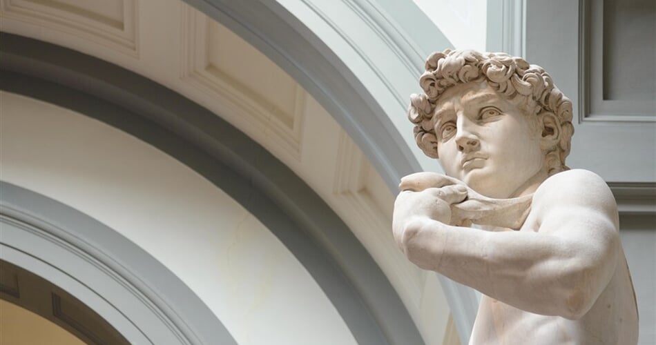 Itálie - Florencie - Galleria dell’Accademia - David od Michelangela Buonarrotiho
