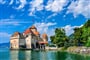 Švýcarsko - zámek Chillon