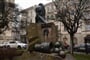 Pomník kozáckého hejtmana Ivana Podkovy, popraveného polským králem © Foto: Ivo Fík Dokoupil, archiv CK Kudrna