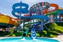 Hotel Jaz Makadi Oasis Resort: fotografie vybavení exteriérů a interiérů ubytování.