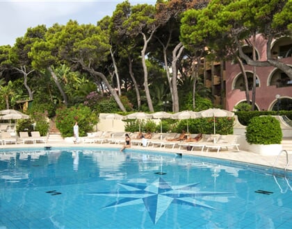 Bazén Castello, Santa Margherita di Pula, Sardinie