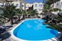 Hotel Zephyros - Santorini: fotografie vybavení exteriérů a interiérů ubytování.