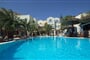 Hotel Zephyros - Santorini: fotografie vybavení exteriérů a interiérů ubytování.