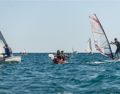 Vodní sporty, Marina di Cardedu, Sardinie