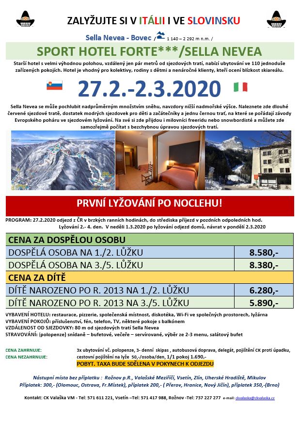 Vm ski 2020 program