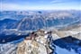 Aiguille du midi (3 842 m) - jedna z nejvyšších lanovek Evropy je rovněž v ceně zájezdu