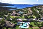 Pohled na celý komplex, Porto Cervo, Costa Smeralda, Sardinie