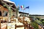 Terasa restaurace Bella Blu, Porto Cervo, Costa Smeralda, Sardinie