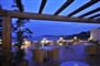 Bar a noční terasa, Porto Cervo, Costa Smeralda, Sardinie