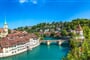 panoramatický pohled na město Bern - poznávací zájezd Švýcarsko