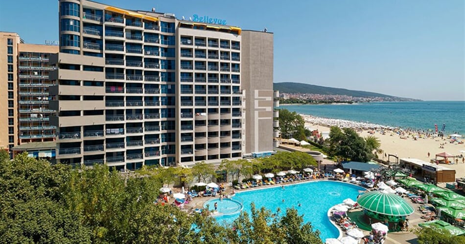 Hotel Sentido Bellevue Beach: fotografie vybavení exteriérů a interiérů ubytování.