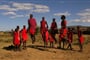 Keňa - tradiční masajská vesnice