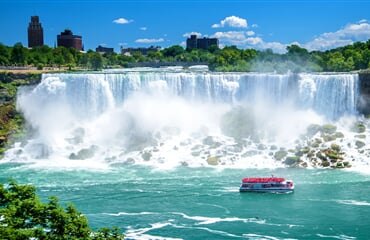 Kanada - Metropole východní Kanady vlakem + Niagarské vodopády
