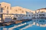 Aparthotel Aqua Blue: fotografie vybavení exteriérů a interiérů ubytování.
