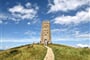 anglie-Glastonbury Tor is a hill at Glastonbury, Somerset_24706007