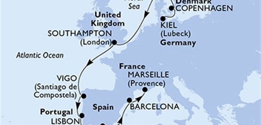 Foto - MSC - MSC Splendida - UF4W
