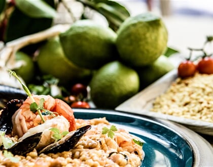 Místní gastronomie, Cagliari, Sardinie