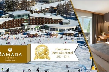 Julské Alpy - Kranjska Gora, hotel**** Ramada Resort na sjezdovce, skipas v ceně / č.5151