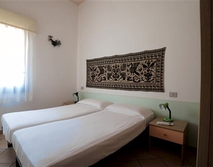 Apartmán TRILO, ložnice, Castiadas, Sardinie