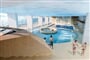 Hotel Histrion, vizualizace Aquaparku Termaris