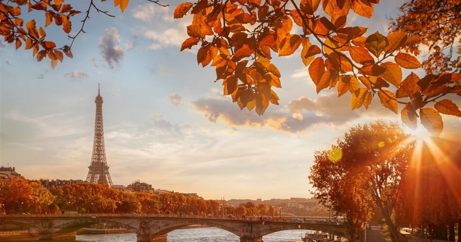Francie - podzimní Paříž