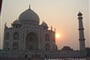Tádž Mahal - západ slunce