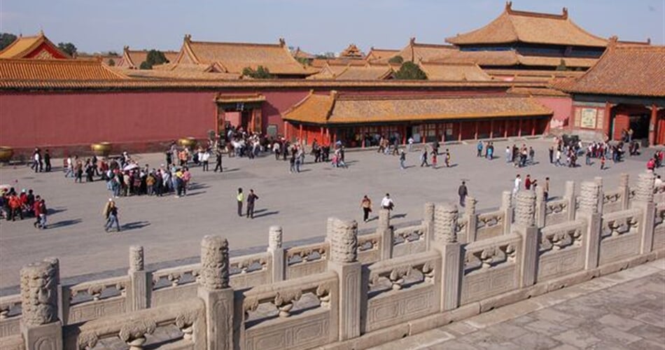 Peking – nádvoří Zakázaného města