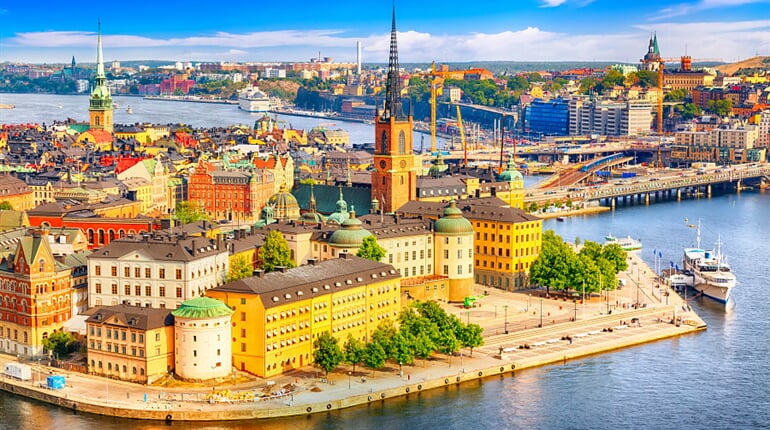 Foto - To nejlepší ze Stockholmu + UPPSALA (letecky z Prahy)