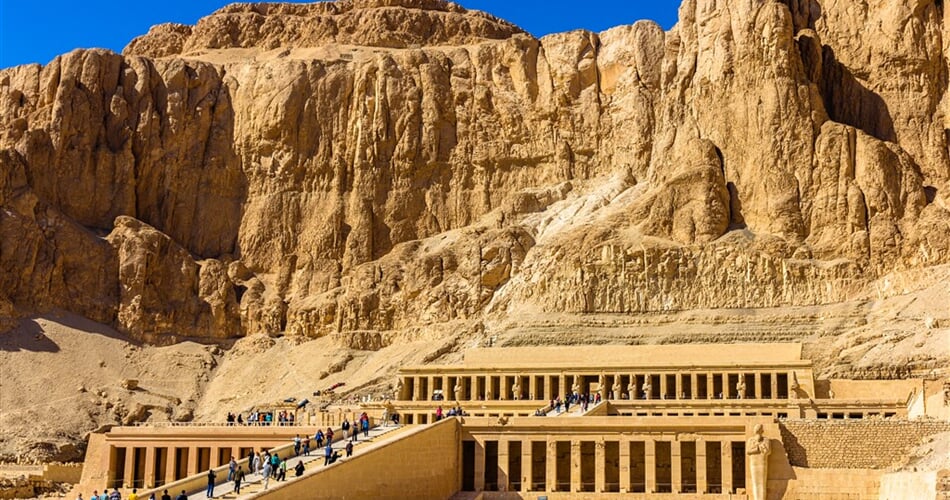 Egypt - chrám královny Hatšepsovet
