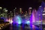 Světelná show v singapurském Marina Bay
