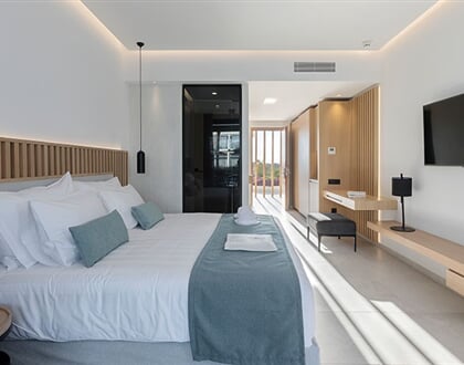 Hotel D´Andrea Lagoon Suites: fotografie vybavení exteriérů a interiérů ubytování.