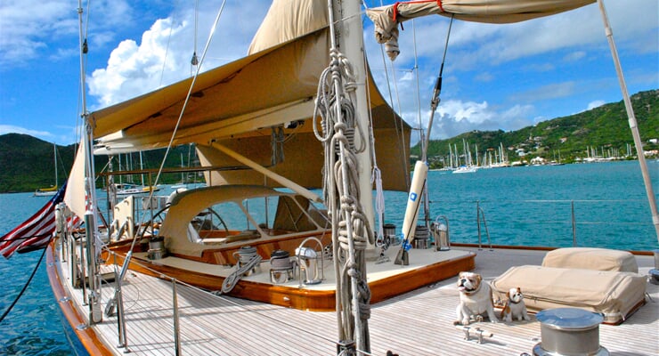sailing yacht, antigua, caribbean